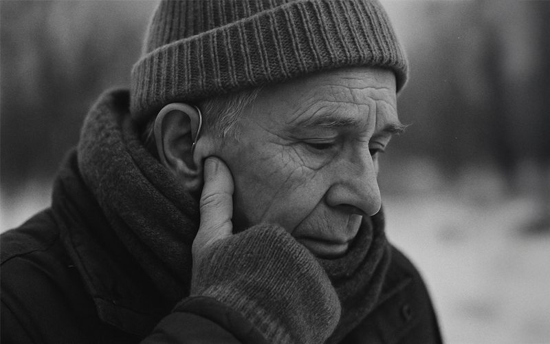 Ακουστικό βαρηκοΐας τον χειμώνα και προστασία από κρύο και υγρασία